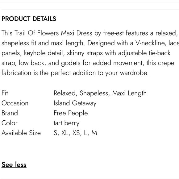 Free People Free-est Trail Of Flowers Embroidered Maxi Dress - Picture 15 of 15